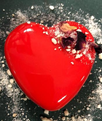 Dessert, Heart, valentines