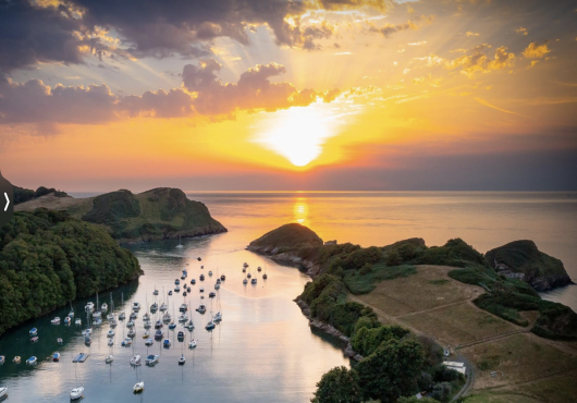 New Year in Devon | Ilfracombe Harbour | Sandy Cove Hotel